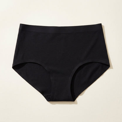 Maggie's high-waisted smoothing brief in black